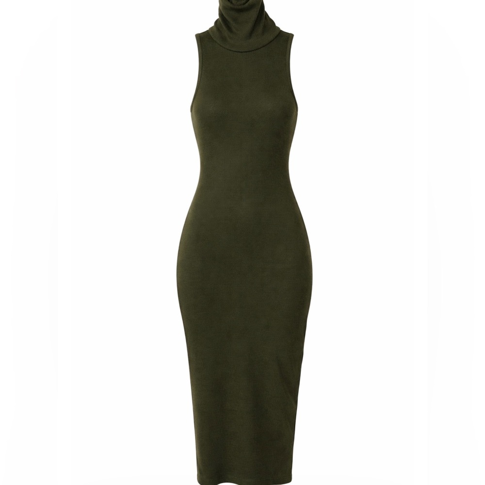‼️SALE‼️ Zara women’s Sleeveless Turtleneck Midi Dress